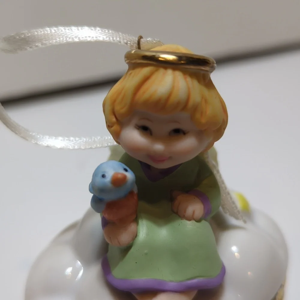 Hallmark Trinket Box Angel Ornament 1999 Little Cloud Keeper